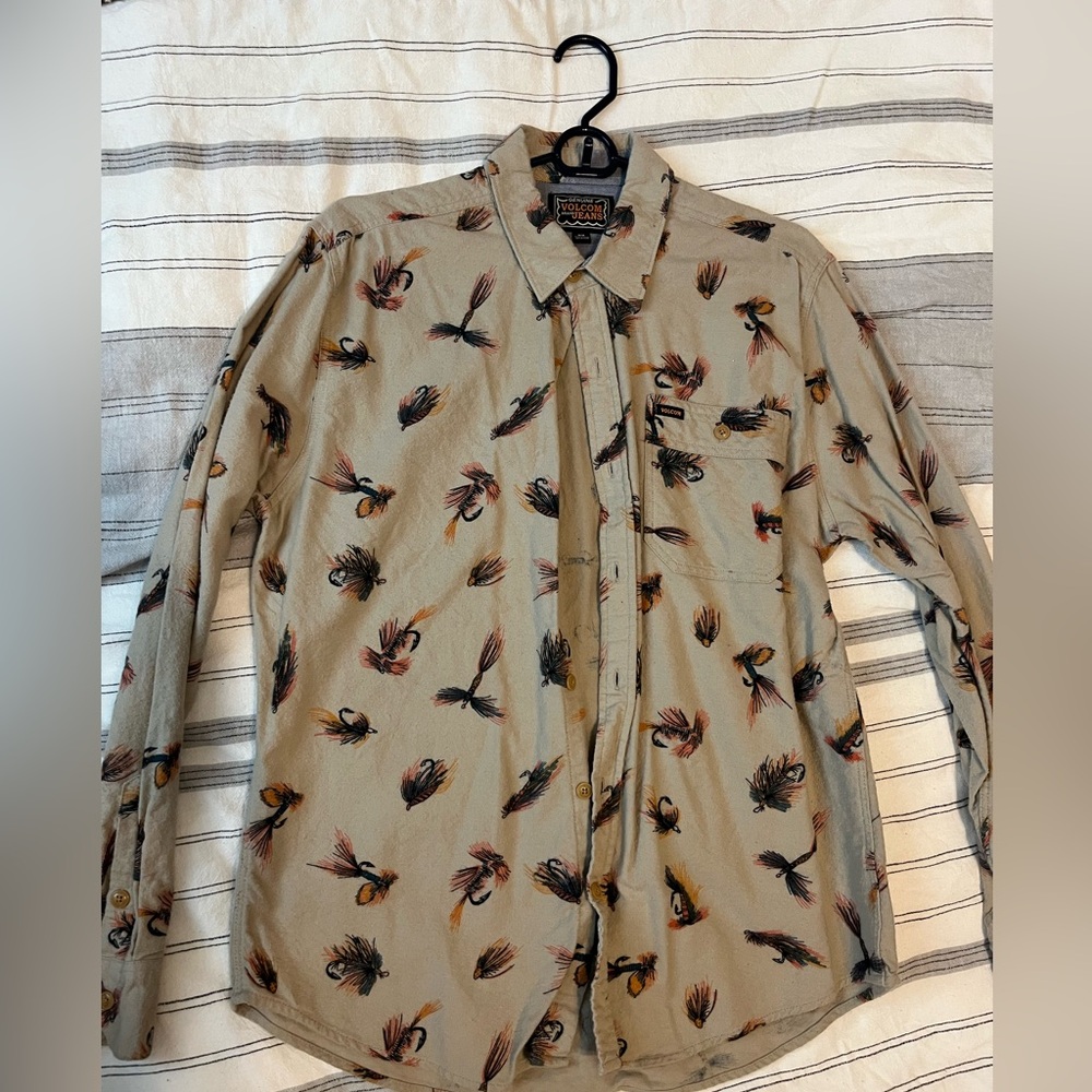 Volcom flannel medium